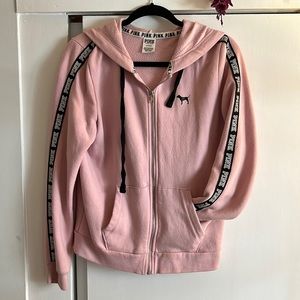 VS Pink zip up hoodie